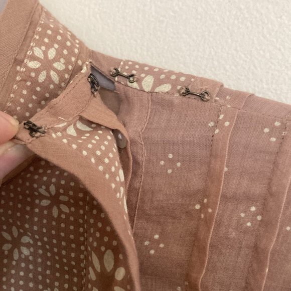 Doen Womens Remy Victorian Blouse Size S Coquette Cottagecore Bohemian Floral - Picture 10 of 11